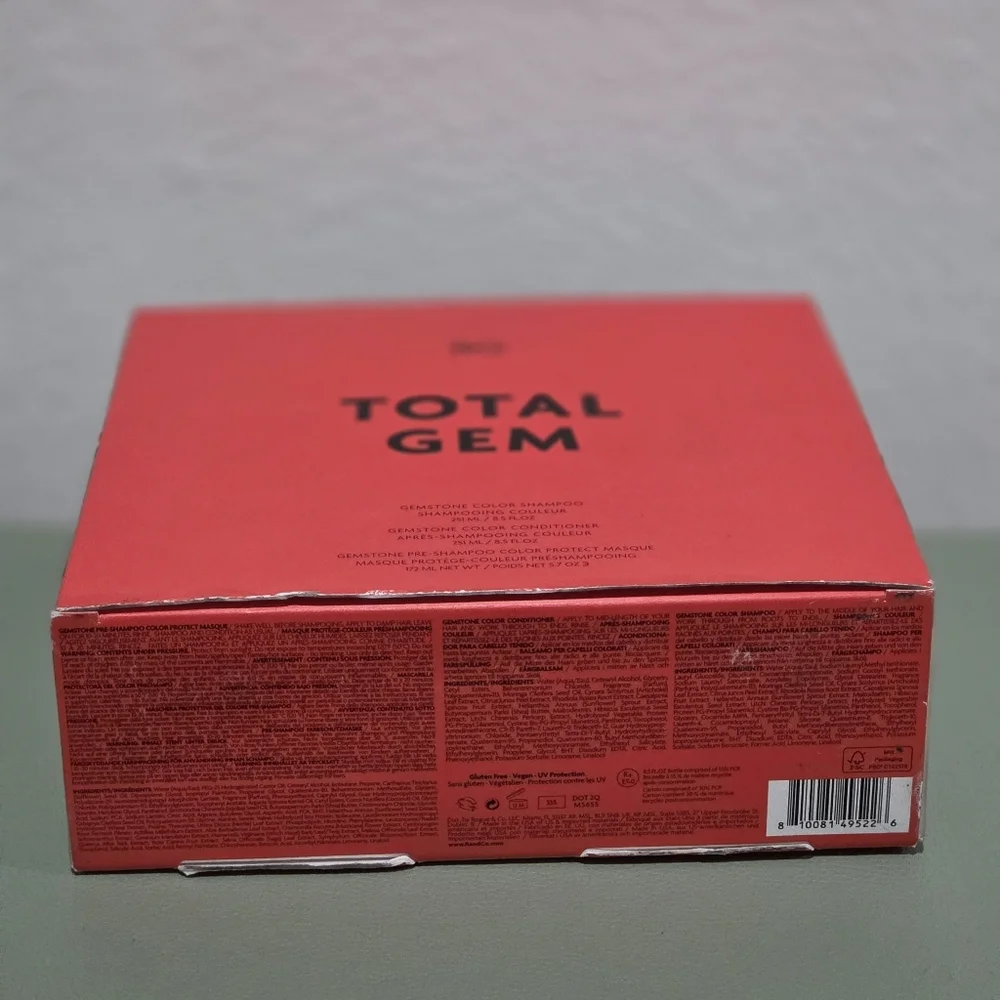R+Co Total Gem 3pc Kit (Gemstone Shampoo + Conditioner + Pre-Shampoo)